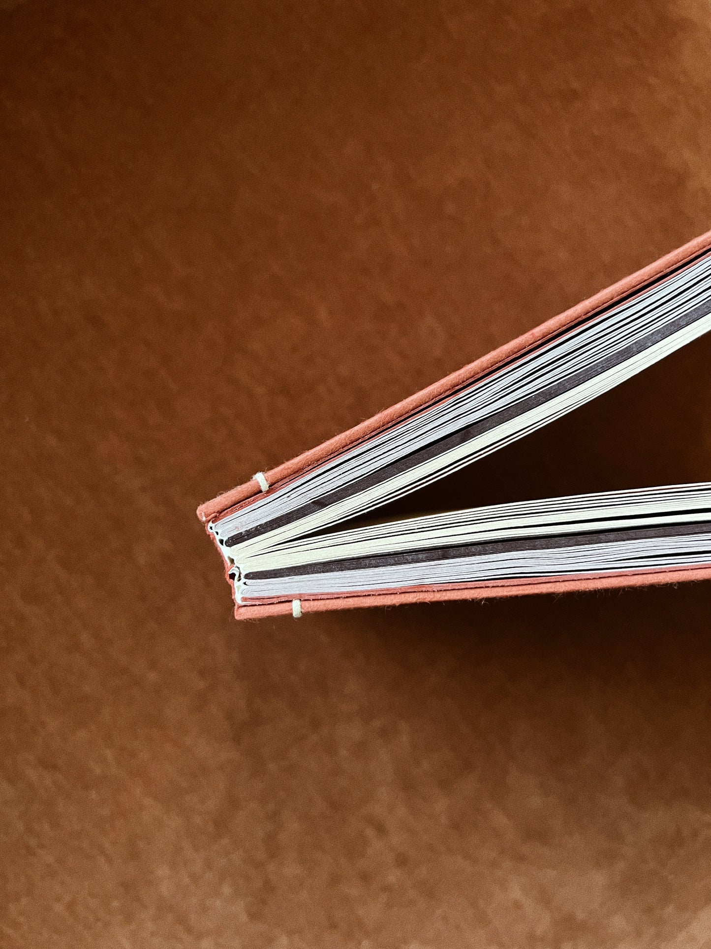 Notebook met mooie kleuren - koraal