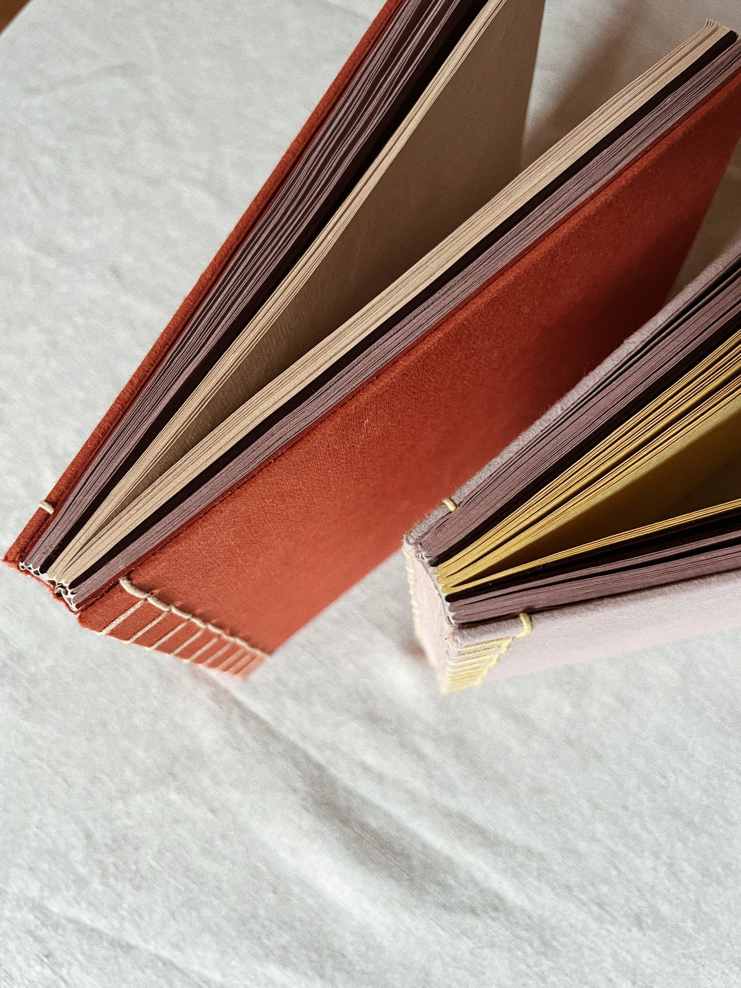 Notebook met mooie kleuren - lila